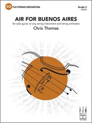 Air for Buenos Aires Orchestra sheet music cover Thumbnail